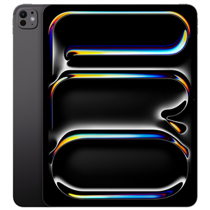 Apple iPad Pro 13”, M4 (2024), 512 GB, standard, WiFi, space black - Planšetinis kompiuteris Prekė - MVX43HC/A MVX43HC/A