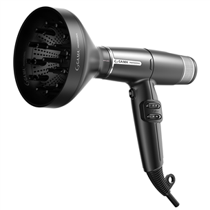 Plaukų džiovintuvas GA.MA IQ Lite, 1500 W, juodas Prekė - PH6030.BK