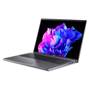 Acer Swift Go 16, 16'', 3.2K, OLED, i7, 16 GB, 1 TB, pilkas, ENG - Nešiojamas kompiuteris Prekė - NX.KFSEL.003