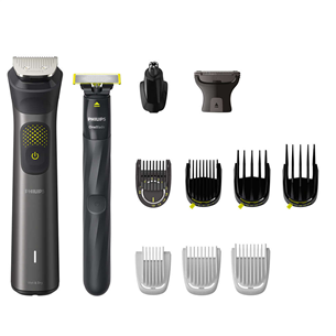 Philips All-in-One Trimmer Series 9000, pilkas - Skustuvo komplektas + OneBlade Prekė - MG9530/15 MG9530/15