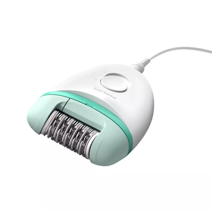 Philips Satinelle Essential, белый/зеленый - Эпилятор Товар - BRE245/00