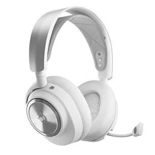 Belaidės ausinės Steelseries Arctis Nova Pro Wireless, PlayStation & PC, baltos  Prekė-61524 61524