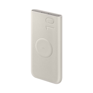 Samsung Wireless Power Bank, 10000 мАч, бежевый - Внешний аккумулятор Товар - EB-U2510XUEGEU