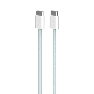 Puro Fabrik 2.0, USB-C to USB-C, 60 W, mėlynas - Laidas Prekė - PUCCCFABK415MTLBLUE PUCCCFABK415MTLBLUE