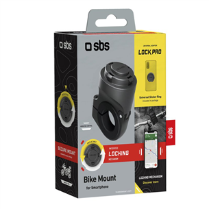 SBS LockPro Phone Mount, черный - Держатель для телефона Товар - TEURRIDEMOUNT