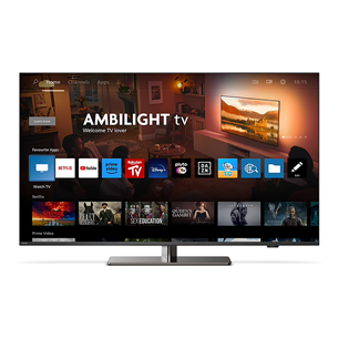 Philips The One PUS8959, 43'', 4K UHD, LED LCD, juodas - Televizorius Prekė - 43PUS8959/12