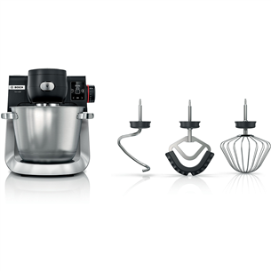 Bosch, Series 6, 1600 W, juodas - Virtuvinis kombainas Prekė - MUMS6ZS00 MUMS6ZS00