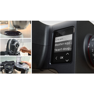 Bosch, Series 6, 1600 W, juodas - Virtuvinis kombainas Prekė - MUMS6ZS00