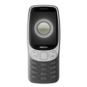 Nokia 3210 4G, Dual SIM, черный - Мобильный телефон Товар - 1GF025CPA2L01 1GF025CPA2L01