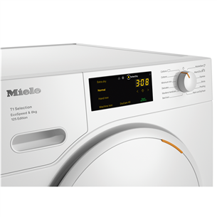Miele, 125 Edition, 8 kg, gylis 65,5 cm - Džiovyklė Prekė - TSC663WP