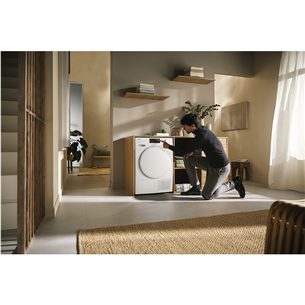 Miele, 125 Edition, 8 kg, gylis 65,5 cm - Džiovyklė Prekė - TSC663WP
