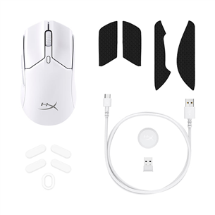 HyperX Pulsefire Haste 2 Mini, white - Wireless Mouse Item - 7D389AA