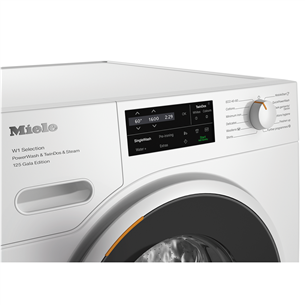 Miele, 125 Gala Edition, 9 kg, depth 64,3 cm, 1600 rpm - Front load washing machine Item - WSI883WCS