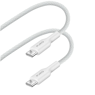 Laidas Puro Fabrik 2.0, USB-C, 240 W, 2 m, baltas Prekė - PUCCC240FABK42MTWHI
