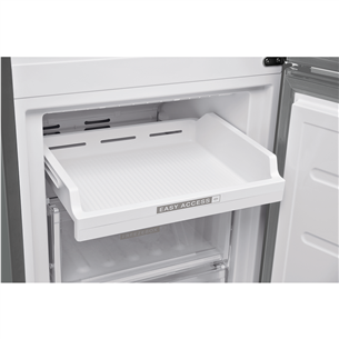 Whirlpool, NoFrost, 355 L, aukštis 202 cm, pilkas - Šaldytuvas Prekė - W9M951SOX