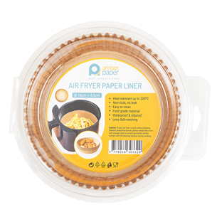 Amber Paper, 16 x 4.5 cm - Paper liners for air fryer Item - 3132845 3132845