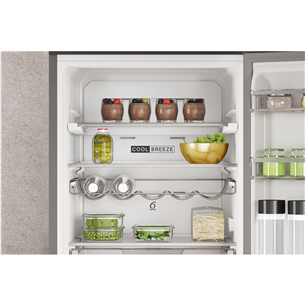 Whirlpool, NoFrost, 335 L, 192 cm, nerūdijančio plieno - Šaldytuvas Prekė - W7X83TMX