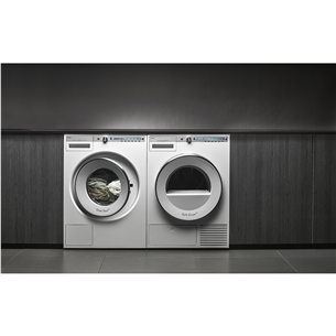 Asko, 9 kg  depth 56,8 cm - Clothes dryer Item - T409HS.W