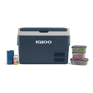 Igloo, 59 L, 12/24 V, mėlynas - Automobilinis šaldytuvas Prekė - ICF60