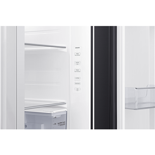 Samsung RS5000DC, NoFrost, 635 L, height 178 cm, black - SBS Refrigerator Item - RS64DG53M3B1EO