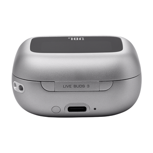 Belaidės ausinės JBL Live Buds 3, sidabrinės Prekė-JBLLIVEBUDS3SIL