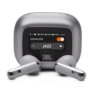 JBL Live Flex 3, серебристый  - Беспроводные наушники JBLLIVEFLEX3SIL