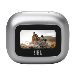 Belaidės ausinės JBL Live Flex 3, sidabrinės Prekė-JBLLIVEFLEX3SIL