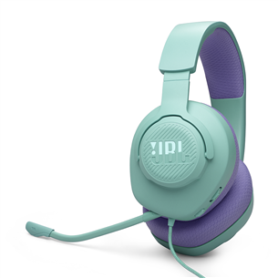 JBL Quantum 100M2, žydros - Ausinės  Prekė-JBLQTUM100M2CYN
