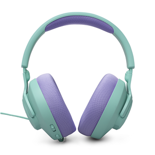 JBL Quantum 100M2, žydros - Ausinės  Prekė-JBLQTUM100M2CYN