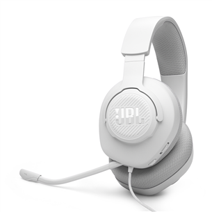 JBL Quantum 100M2, baltos - Ausinės  Prekė-JBLQTUM100M2WHT