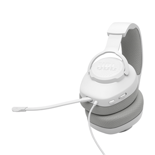 JBL Quantum 100M2, baltos - Ausinės  Prekė-JBLQTUM100M2WHT