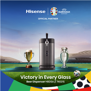 Alaus dozatorius Hisense, 5 L, pilkas Prekė-HBD5A