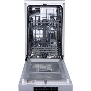 Gorenje, 9 place settings, grey - Free standing dishwasher Item - GS520E15S