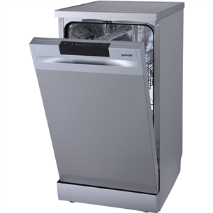 Gorenje, 9 place settings, grey - Free standing dishwasher Item - GS520E15S