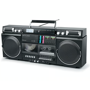 Magnetola  Muse M-380 Ghetto Blaster, juoda  Prekė-M-380GB