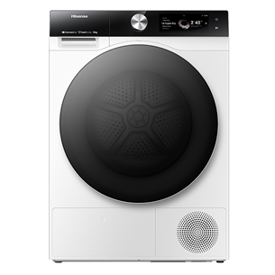 Hisense, 10 kg, gylis 61 cm - Džiovyklė Prekė - DH7S107BW DH7S107BW