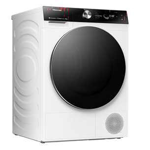 Hisense, 10 kg, depth 61 cm - Clothes dryer Item - DH7S107BW