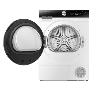 Hisense, 10 kg, depth 61 cm - Clothes dryer Item - DH7S107BW