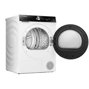 Hisense, 10 kg, depth 61 cm - Clothes dryer Item - DH7S107BW