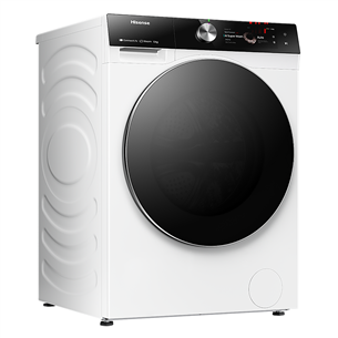 Hisense, 12 kg, depth 61 cm, 1400 rpm - Front load washing machine Item - WF7S1247BW