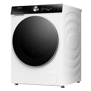 Hisense, 12 kg, depth 61 cm, 1400 rpm - Front load washing machine Item - WF7S1247BW