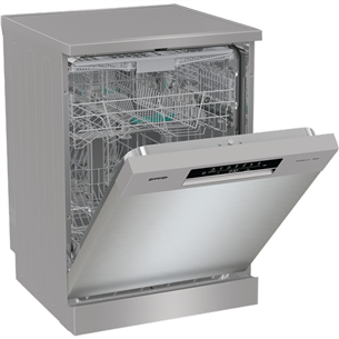 Gorenje, 16 place settings, grey - Free standing dishwasher Item - GS643D90X
