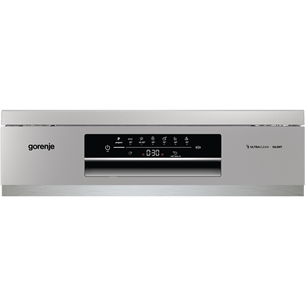 Gorenje, 16 place settings, grey - Free standing dishwasher Item - GS643D90X