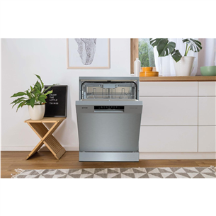 Gorenje, 16 place settings, grey - Free standing dishwasher Item - GS643D90X