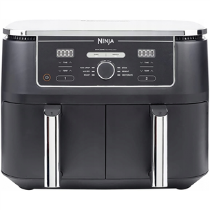 Karšto oro gruzdintuvė Ninja Foodi MAX Dual Zone AF400EU, 9.5 l, juoda AF400EU