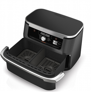Karšto oro gruzdintuvė Ninja Foodi FlexDrawer AF500EU, 10.5 l, juoda