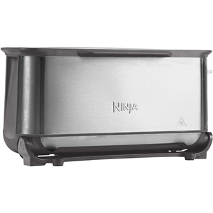 Skrudintuvas, grilis ir sumuštinių keptuvė Ninja Foodi 3-in-1, 2400 W, nerūdijančio plieno  Prekė-ST202EU