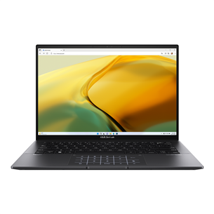 Nešiojamas kompiuteris ASUS Zenbook 14, 14'', OLED, 2.8K, 90 Hz, Ryzen 5, 16 GB, 512 GB, ENG, juodas Prekė - UM3402YA-KM774W UM3402YA-KM774W