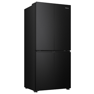 Šaldytuvas Hisense, Cross Door, No Frost, 483 L, aukštis 179 cm, juodas Prekė - RQ5P470SAFE