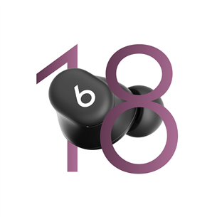 Belaidės ausinės Beats Solo Buds, juodos Prekė-MUVW3ZM/A